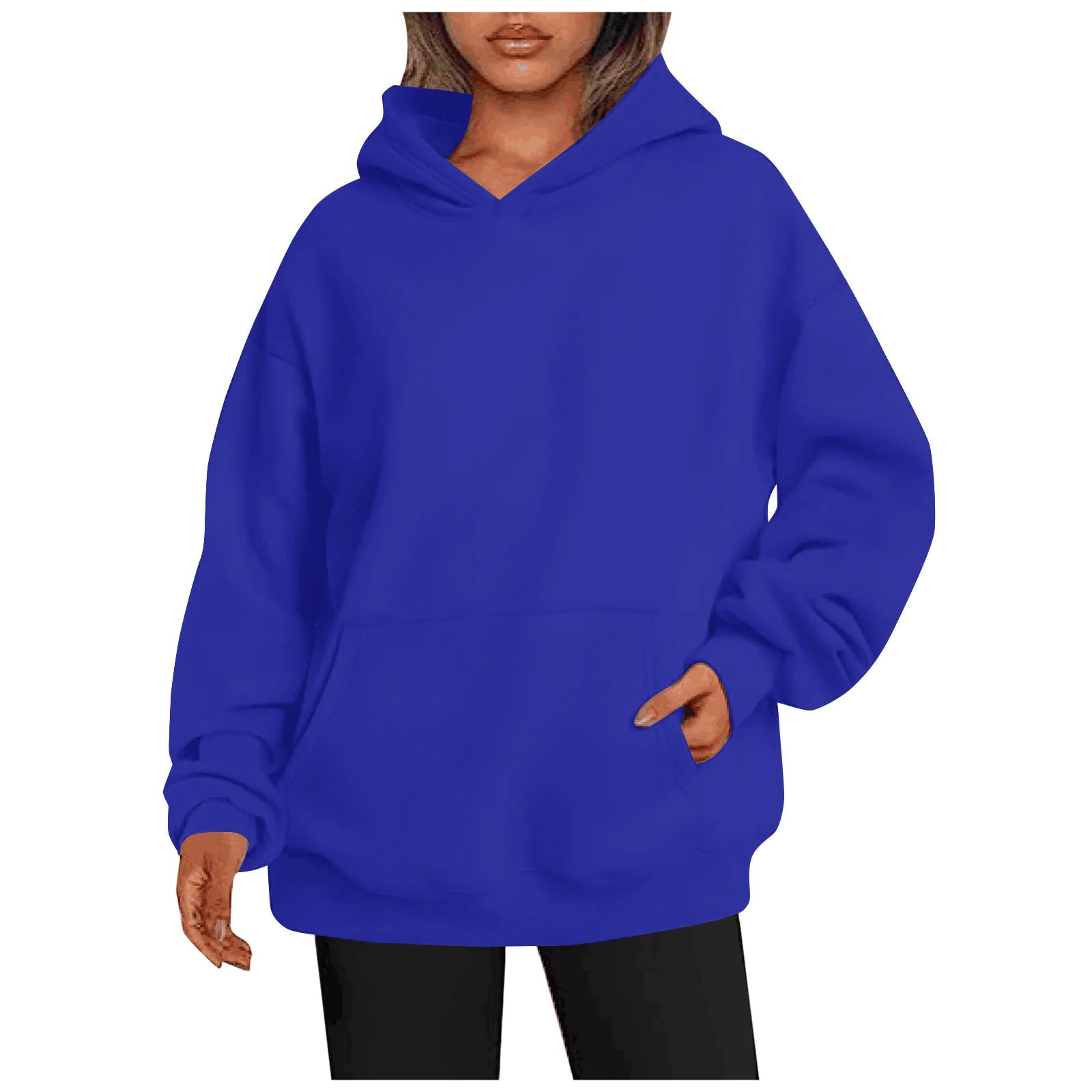 Chic Pocket Hoodies for Women