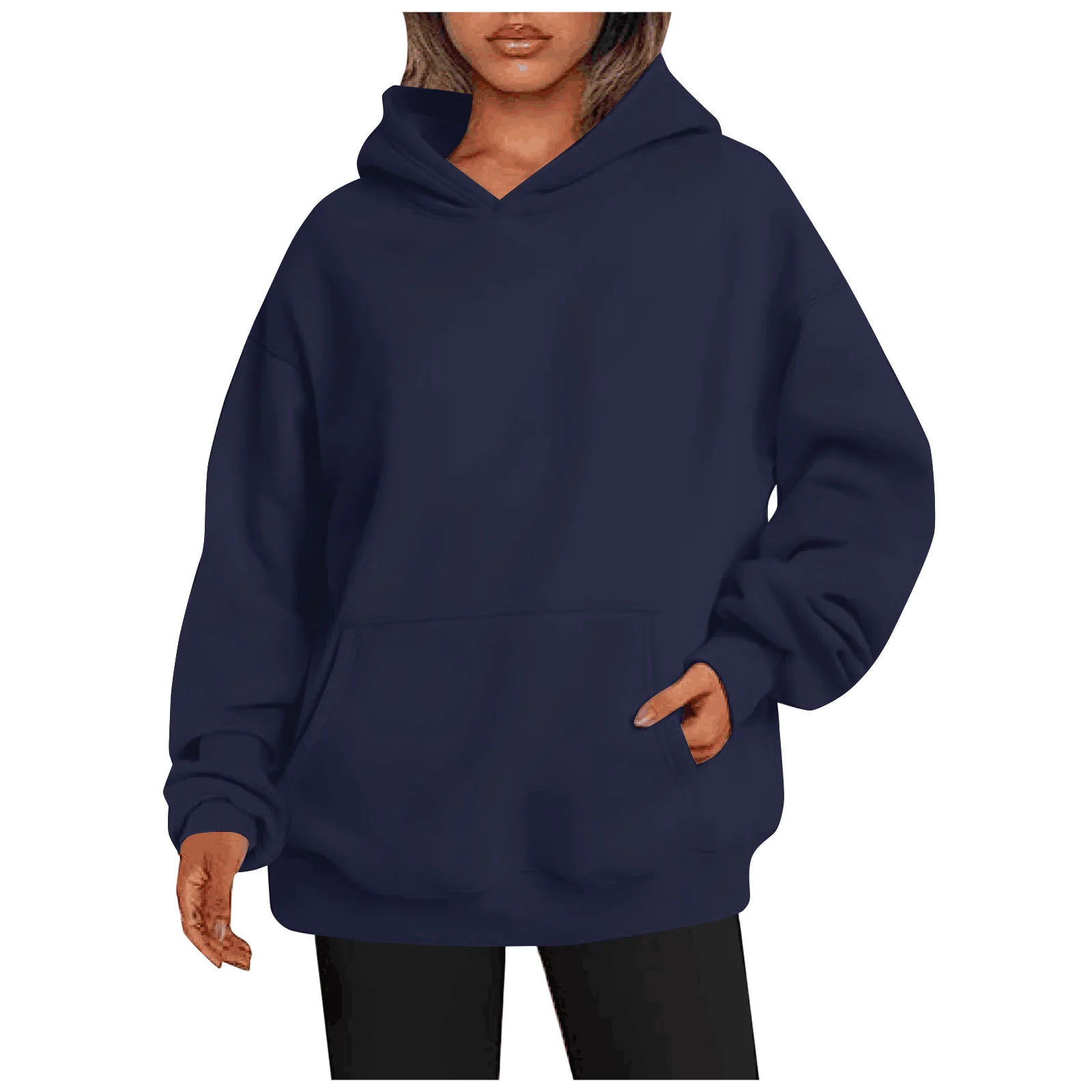 Chic Pocket Hoodies for Women