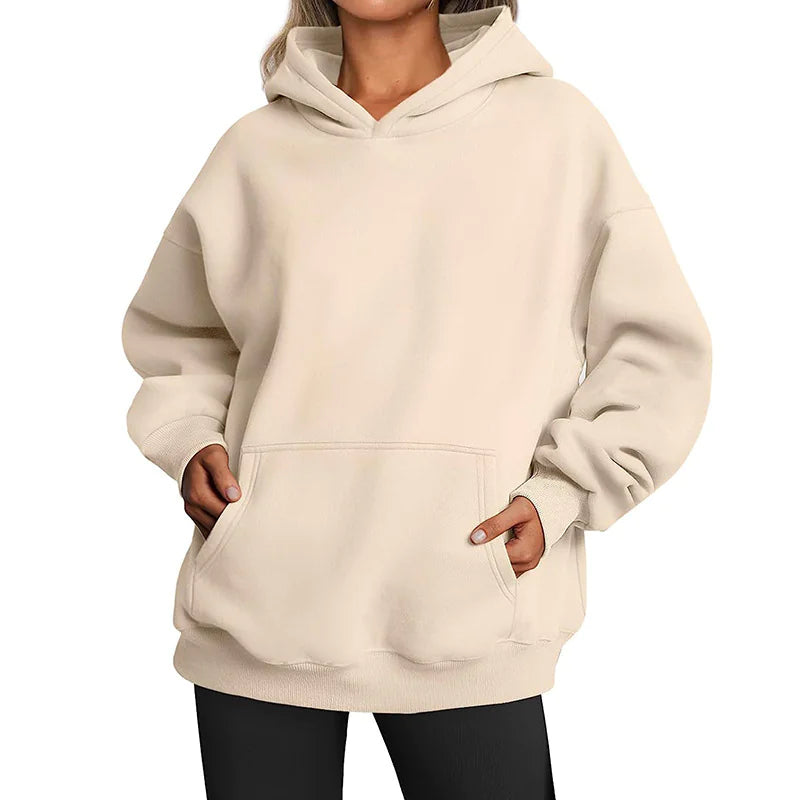 Chic Pocket Hoodies for Women