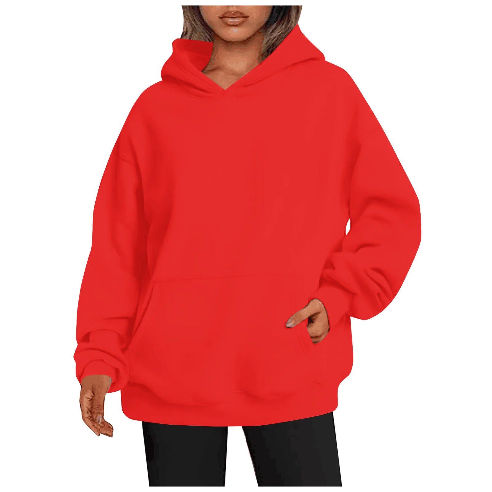 Chic Pocket Hoodies for Women