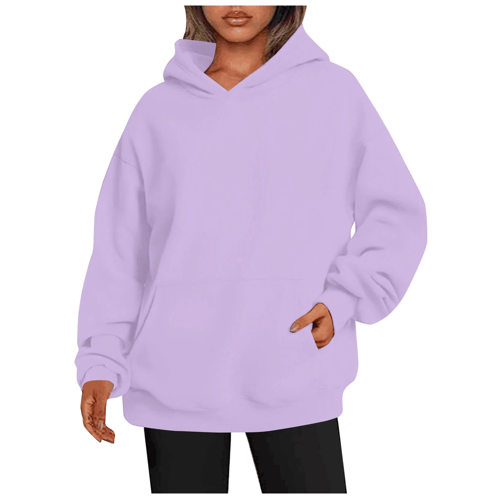 Chic Pocket Hoodies for Women