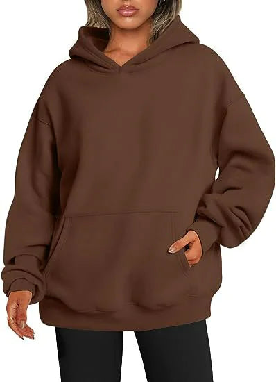 Chic Pocket Hoodies for Women