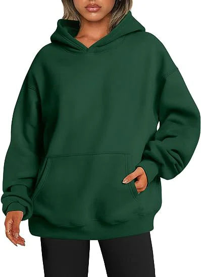 Chic Pocket Hoodies for Women